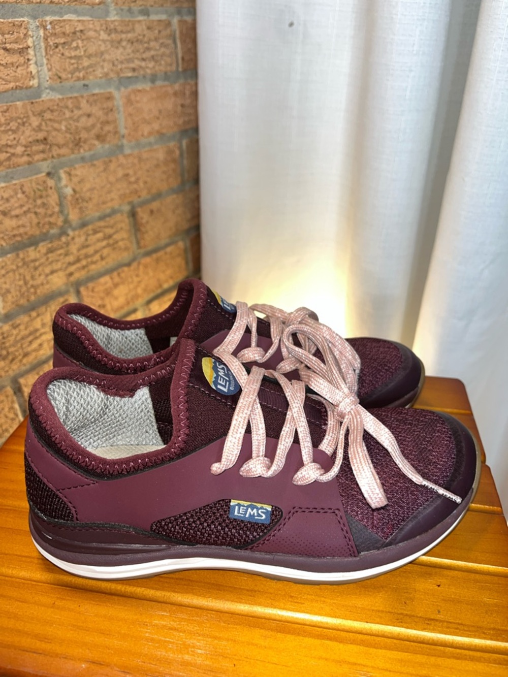 Lems Mesa Trail Shoes Rosewood Pink Minimalist Hiking Sneakers 6.5 - Picture 4 of 8